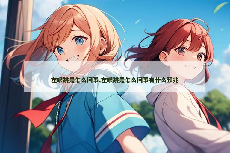 左眼跳是怎么回事,左眼跳是怎么回事有什么预兆